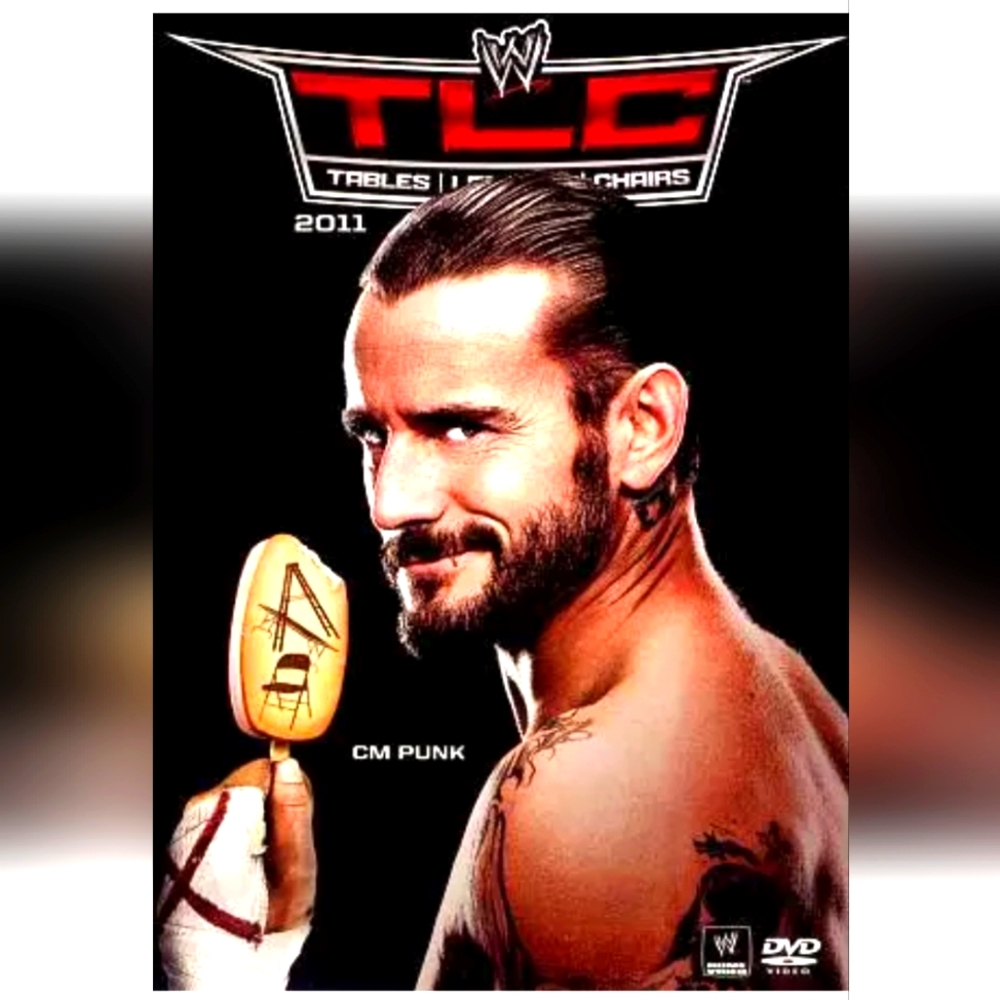 WWE: TLC - Tables, Ladders and Chairs 2011 (DVD, 2012) 🔥 CM Punk